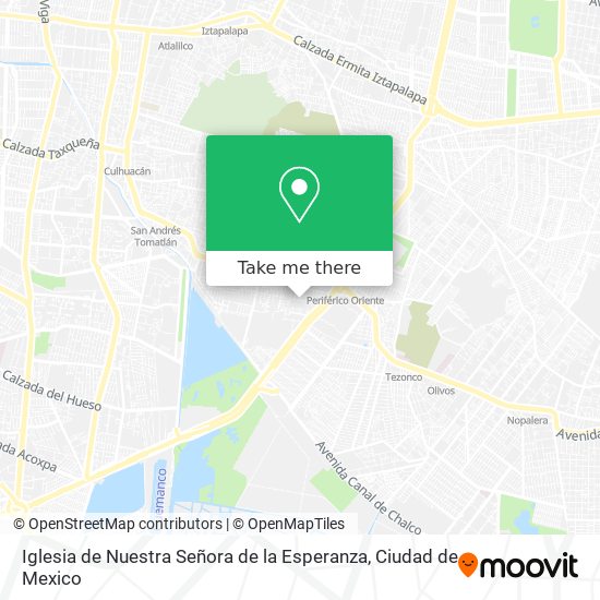Iglesia de Nuestra Señora de la Esperanza map