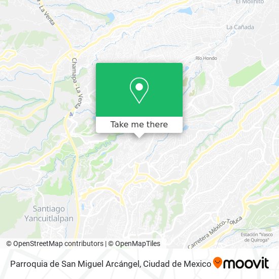 Parroquia de San Miguel Arcángel map