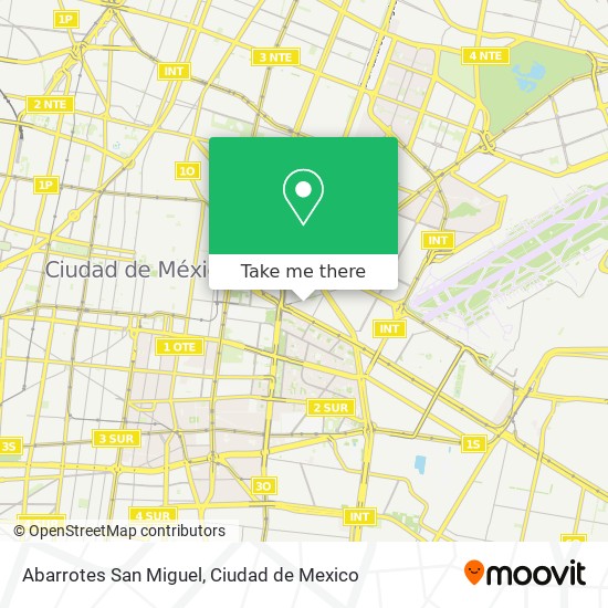 Abarrotes San Miguel map