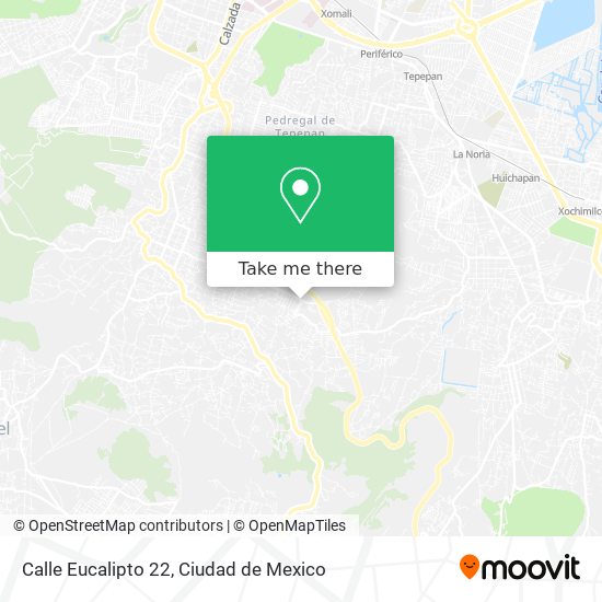 Mapa de Calle Eucalipto 22