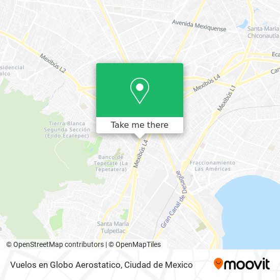 Vuelos en Globo Aerostatico map
