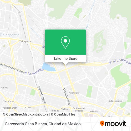 Cerveceria Casa Blanca map