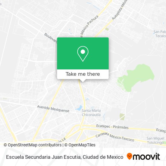 Escuela Secundaria Juan Escutia map