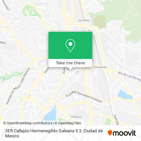 3ER Callejón Hermenegildo Galeana S 3 map