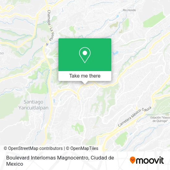 Mapa de Boulevard Interlomas Magnocentro