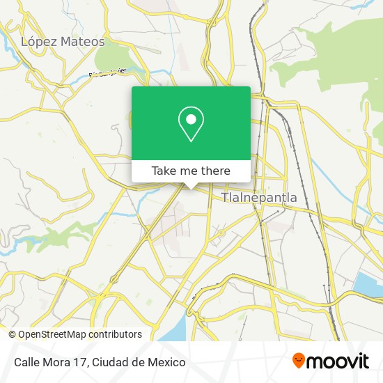 Calle Mora 17 map