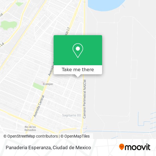 Panaderia Esperanza map