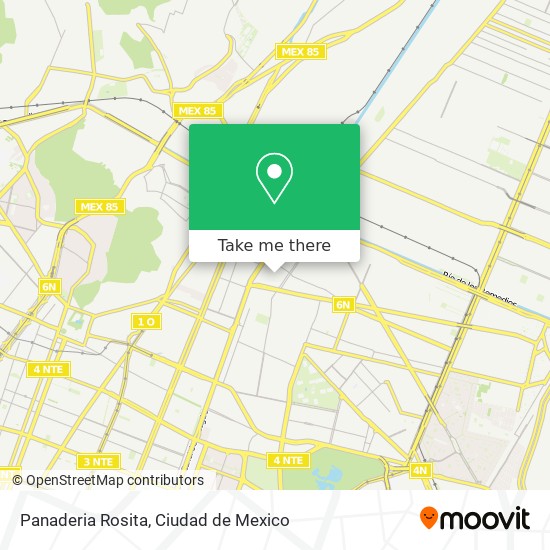 Panaderia Rosita map