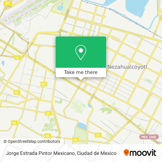 Mapa de Jorge Estrada Pintor Mexicano