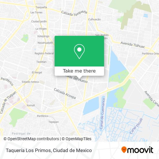 Taquería Los Primos map