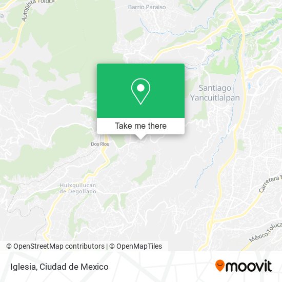 Iglesia, Carretera Dos Ríos-San Ramón San Ramón map