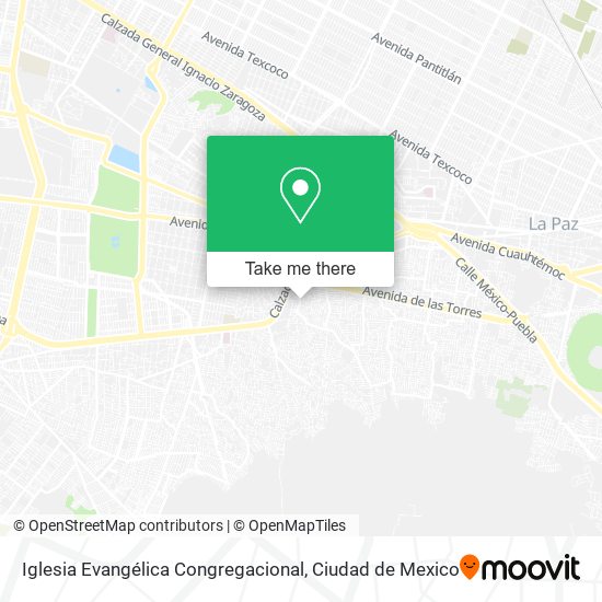 Mapa de Iglesia Evangélica Congregacional