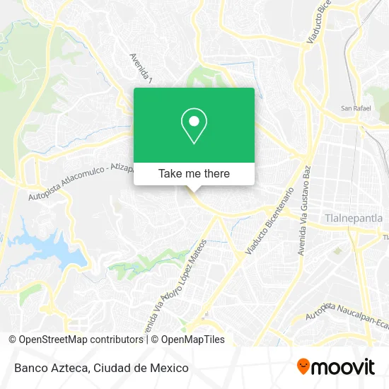 Mapa de Banco Azteca
