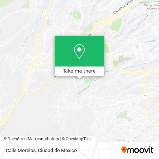 Mapa de Calle Morelos