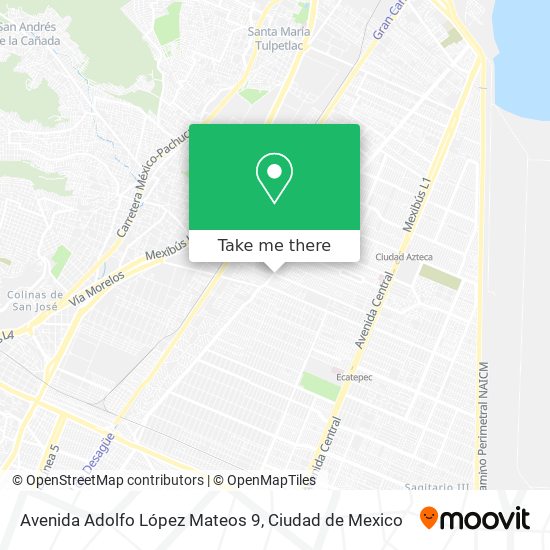 Mapa de Avenida Adolfo López Mateos 9