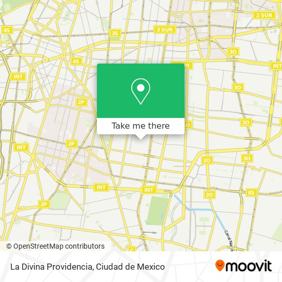 La Divina Providencia map
