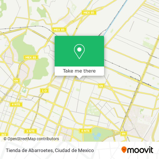 Mapa de Tienda de Abarroetes