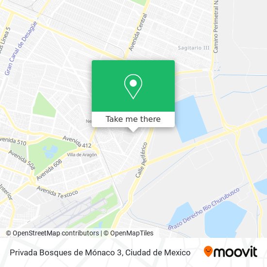 Privada Bosques de Mónaco 3 map