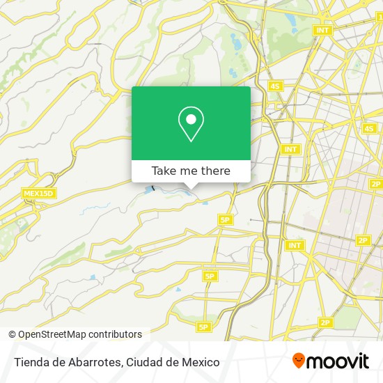 Tienda de Abarrotes map