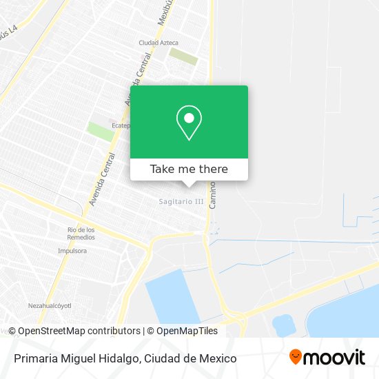 Mapa de Primaria Miguel Hidalgo