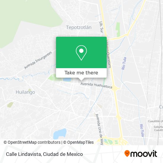 Calle Lindavista map