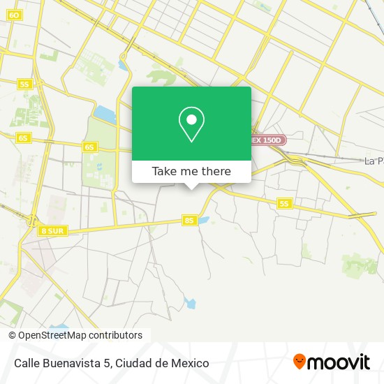 Mapa de Calle Buenavista 5