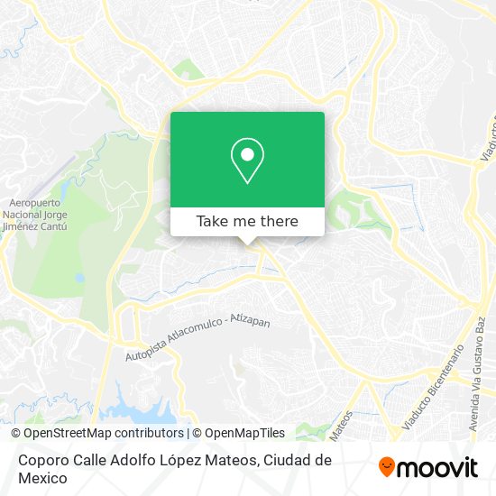Coporo Calle Adolfo López Mateos map