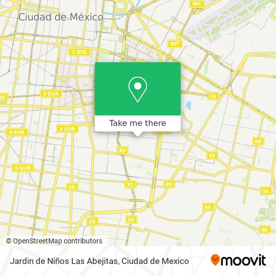 Jardin de Niños Las Abejitas map