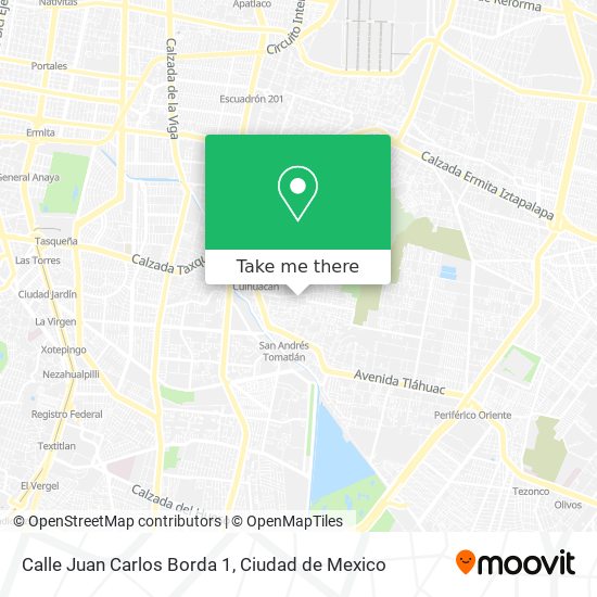 Calle Juan Carlos Borda 1 map