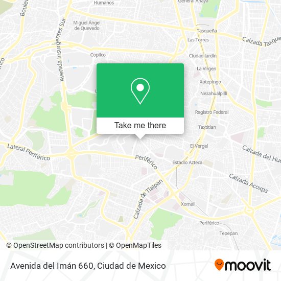 Mapa de Avenida del Imán 660