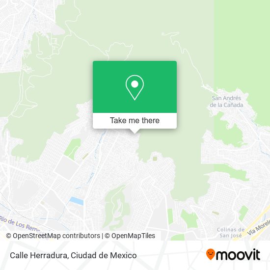 Mapa de Calle Herradura