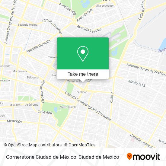 Mapa de Cornerstone Ciudad de México