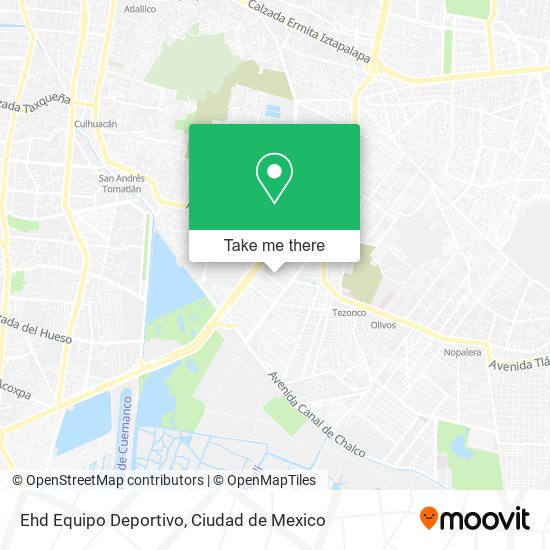 Mapa de Ehd Equipo Deportivo