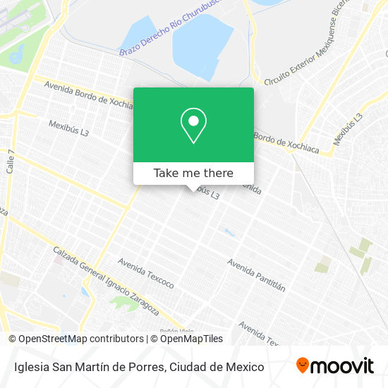 Iglesia San Martín de Porres map