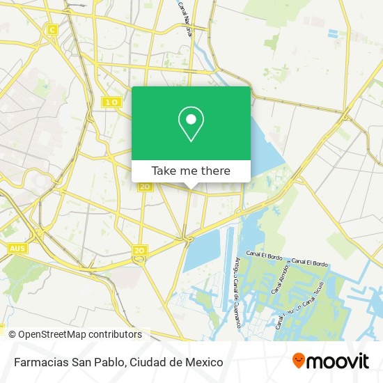 Farmacias San Pablo map