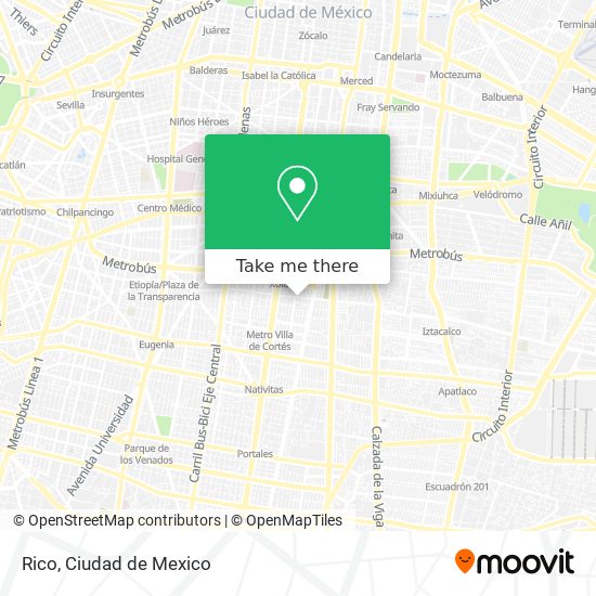 Mapa de Rico