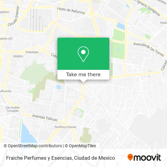 Fraiche Perfumes y Esencias map