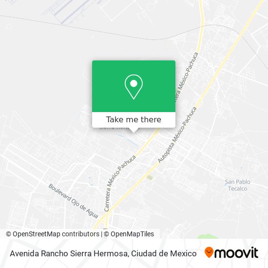 Mapa de Avenida Rancho Sierra Hermosa