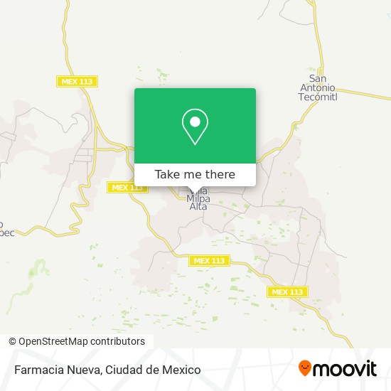 Farmacia Nueva map