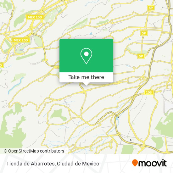 Tienda de Abarrotes map