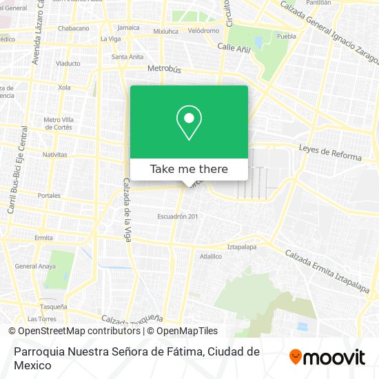 Parroquia Nuestra Señora de Fátima map