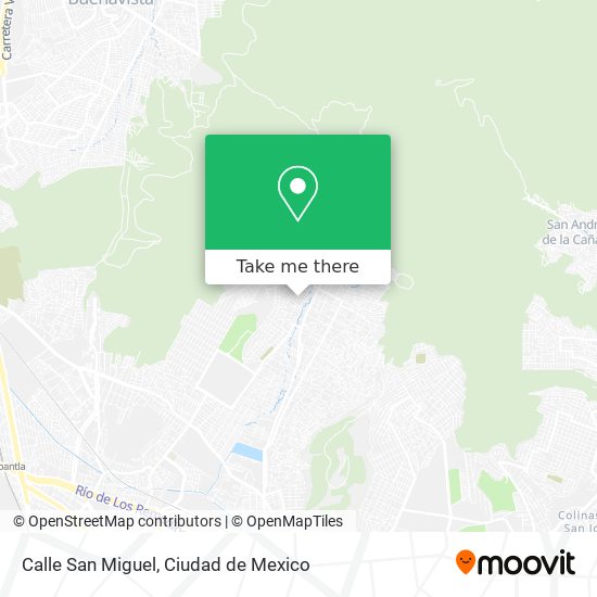 Calle San Miguel map