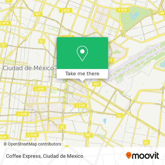 Coffee Express map