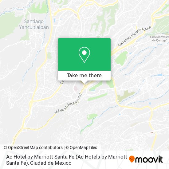 Ac Hotel by Marriott Santa Fe map