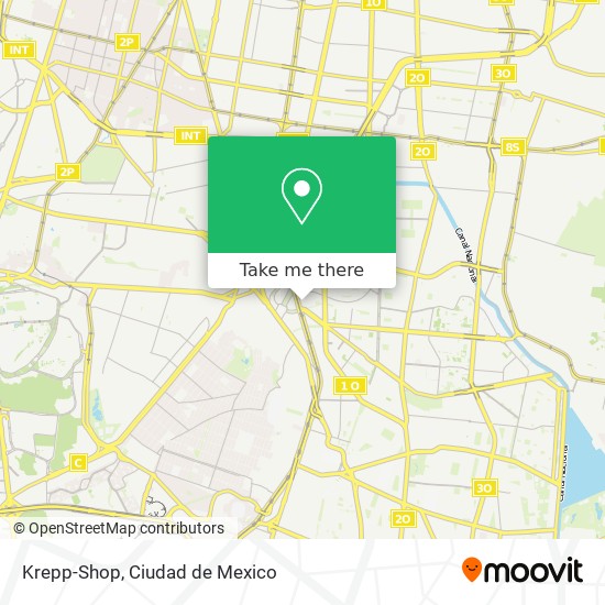 Krepp-Shop map