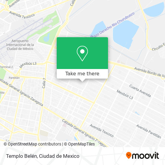 Mapa de Templo Belén