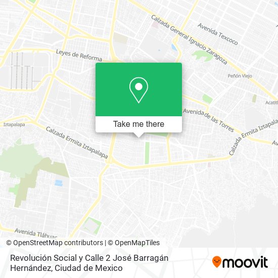 Revolución Social y Calle 2 José Barragán Hernández map