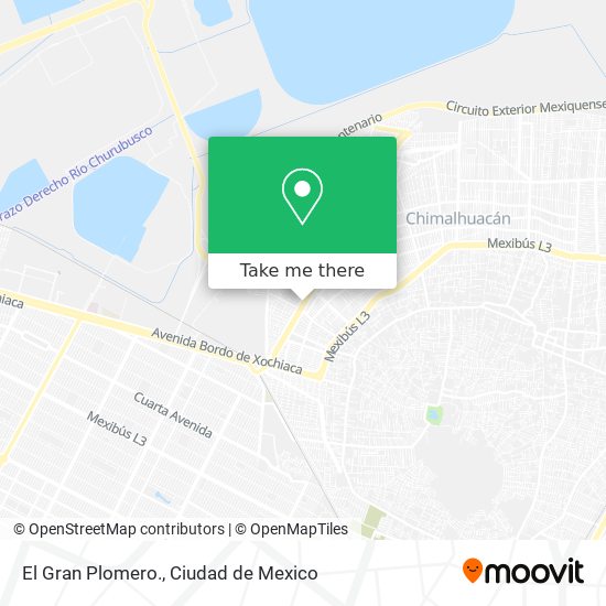Mapa de El Gran Plomero.
