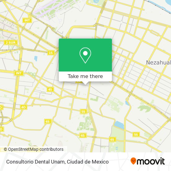 Consultorio Dental Unam map