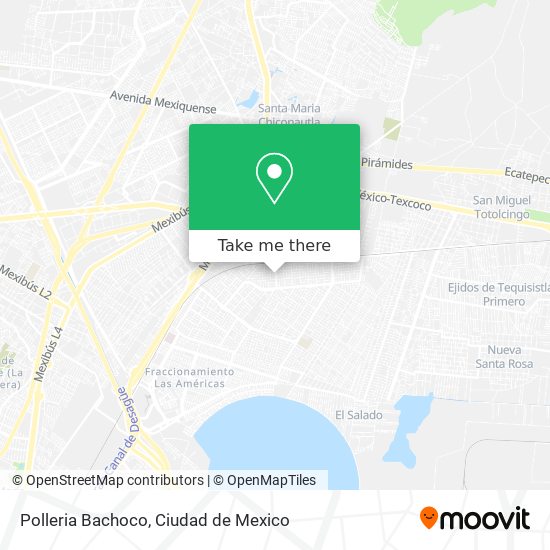 Polleria Bachoco map